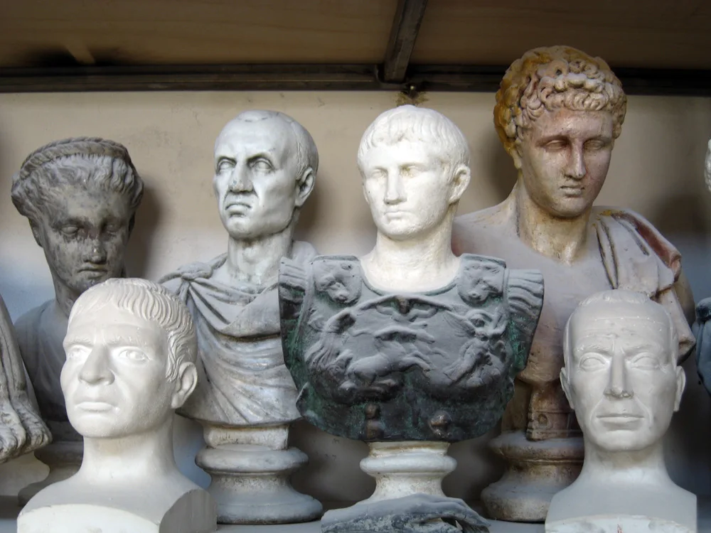 Busti romani collezione gruppo