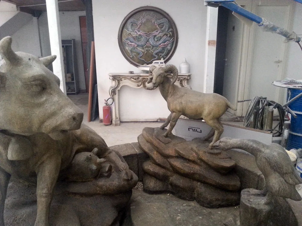 Fountain Toro Ariete Orientale