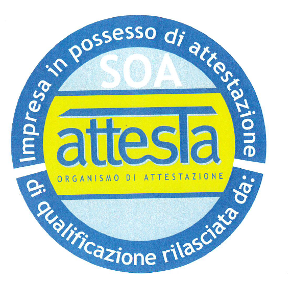 Impresa in possesso di attestazione SOA · Organismo AttestA